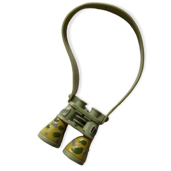 Bratz Binoculars My Scene Wildlife Safari Nerva Binoculars #460 Green Camo Strap - Picture 6 of 10
